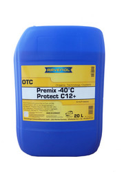 Ravenol �������� ������� � ����. ���� OTC Organic Techn.Coolant Premix -40�C (20�) 20�. | ������� 4014835755529 � ��������