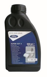 Ford �������� ��������� DOT 4, Brake Fluid, 0.025� | ������� 1135519 � ��������