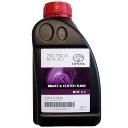 Toyota ��������� �������� DOT 5.1, Brake Fluid, 0.5� | ������� 0882380005 � ��������