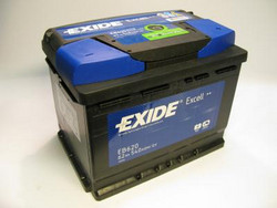 �������������� ������� Exide 62 �/�, 540 � | ������� EB620 � ��������