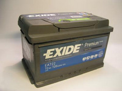 �������������� ������� Exide 72 �/�, 720 � | ������� EA722 � ��������