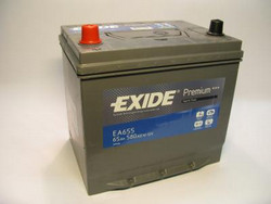 �������������� ������� Exide 65 �/�, 580 � | ������� EA655 � ��������