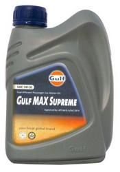 ������ �������� ����� Gulf Max Supreme SAE 5W-30 (1�) ������������� | ������� 8717154958942 � ��������