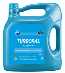 ������ �������� ����� Aral  Turboral 15W-40, 5�. ����������� | ������� 22014 � ��������