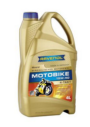 ������ �������� ����� Ravenol Motobike 4-T Mineral 15W-40 ����������� | ������� 4014835731394 � ��������