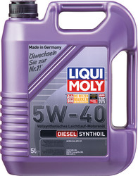 ������ �������� ����� Liqui moly Diesel Synthoil SAE 5W-40 ������������� | ������� 1927 � ��������
