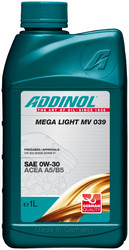 ������ �������� ����� Addinol Mega Light MV 039 0W-30, 1� ������������� | ������� 4014766071729 � ��������