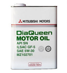 ������ �������� ����� Mitsubishi Dia Queen Motor Oil SAE 5W-30 API SN/GF-5 (4�)  | ������� MZ102701 � ��������