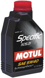 ������ �������� ����� Motul Specific 505.01 ������������� | ������� 101573 � ��������