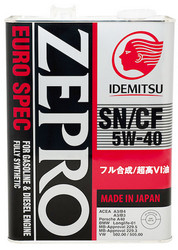������ �������� ����� Idemitsu Zepro Euro Spec Sn/Cf 5W40 4� ������������� | ������� 1849041 � ��������