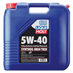 ������ �������� ����� Liqui moly Synthoil High Tech SAE 5W-40 ������������� | ������� 1308 � ��������