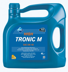 ������ �������� ����� Aral  High Tronic M 5W-40, 4�. ������������� | ������� 21404 � ��������