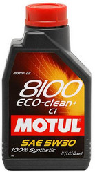 ������ �������� ����� Motul 8100 Eco Clean Plus ������������� | ������� 101580 � ��������