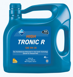 ������ �������� ����� Aral  High Tronic R 5W-30, 4�. ������������� | ������� 16004 � ��������