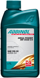������ �������� ����� Addinol Mega Power MV 0538 C4 5W-30, 1� ������������� | ������� 4014766073259 � ��������
