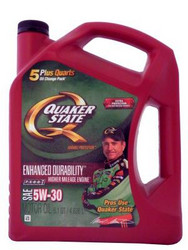 ������ �������� ����� Quaker state Enhanced Durability Higher Mileage Engine SAE 5W-30 Motor Oil ������������� | ������� 073102013445 � ��������