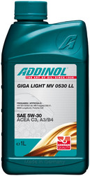 ������ �������� ����� Addinol Giga Light (Motorenol) MV 0530 LL 5W-30, 1� ������������� | ������� 4014766072573 � ��������