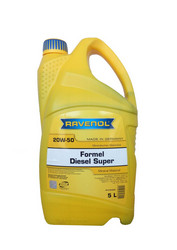 ������ �������� ����� Ravenol Formel Diesel Super SAE 20W-50 ����������� | ������� 4014835726451 � ��������