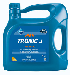 ������ �������� ����� Aral  High Tronic J 5W-30, 4�. ������������� | ������� 20194 � ��������