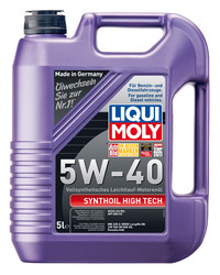 ������ �������� ����� Liqui moly Synthoil High Tech SAE 5W-40 ������������� | ������� 1925 � ��������