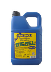 ������ �������� ����� Ravenol Formel Diesel Super 10W-30, 5� ����������� | ������� 4014835633452 � ��������