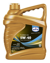������ �������� ����� Eurol  Turbo DI 5W40 SM/CF, 4� (����.) ������������� | ������� E1000854L � ��������