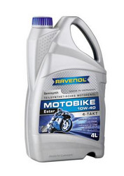 ������ �������� ����� Ravenol Motobike 4-T Ester 10W-40 ����������������� | ������� 4014835731196 � ��������