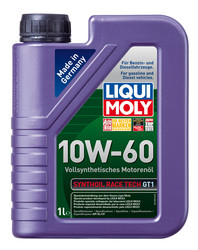 ������ �������� ����� Liqui moly Synthoil Race Tech GT1 SAE 10W-60 ������������� | ������� 1943 � ��������