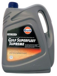 ������ �������� ����� Gulf Superfleet Supreme SAE 10W-40 (4�) ����������������� | ������� 8717154952070 � ��������